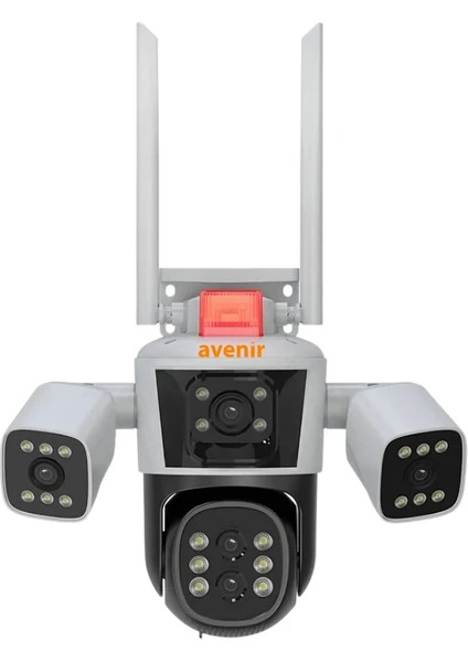 Avenir AV-S312X 12 Mp 10X Optik Zoomlu 3 Lensli Wifi Ip Ptz Kamerası